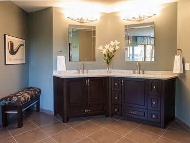 Transitional Master Bath
