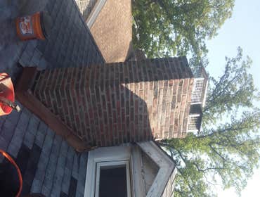 chimney rebuild with stainless stell lining aystem and locktop damper