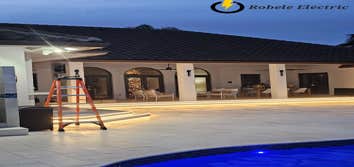 Photos by Robele Electric, LLC #2 Steps LED lights.