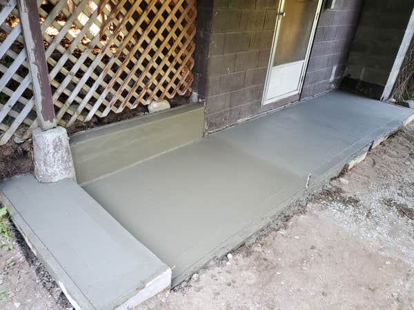 Concrete Walkway