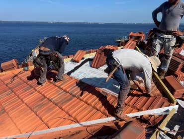Project #5_Fort Myers Roof Replacement: Shingles to Ceramic Tiles