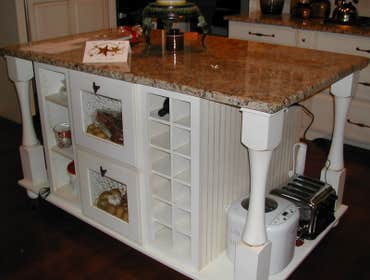 Bucks County Kitchen Renovation The stone hood high lights this Bucks County Kitchen