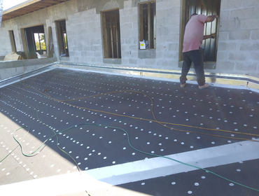 Waterview hurricane Irma flat roof repair on a 12 unit apartment complex