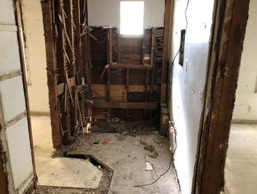 Master Bathroom Demoed