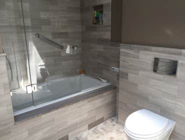 Renovated Bathroom by Campbell