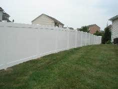 Vinyl Fence
