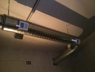 Power lines to mast HVAC/R*Plumbing*Electric
