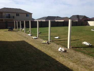 6foot vinyl posts