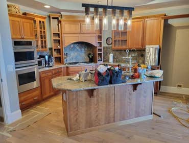 Before Kitchen remodel & painting