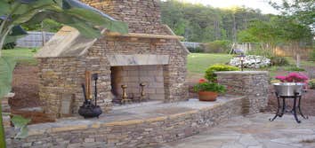 Outdoor Fireplace