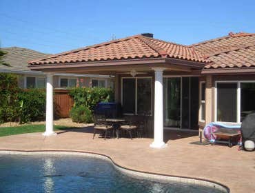 New Project 1 Pleasanton, Ca. Cabana & Pool House. Pool by Riviera Pools Danville, Ca.