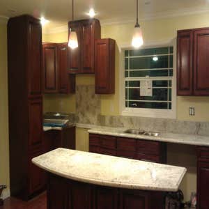 bellgardens kitchen and bathroom remodel this is a total remodeling kitchen and bathroom, new drywall, electrical, plumbing, cabinets, floor and...
