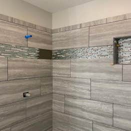 B & W Designer Tile