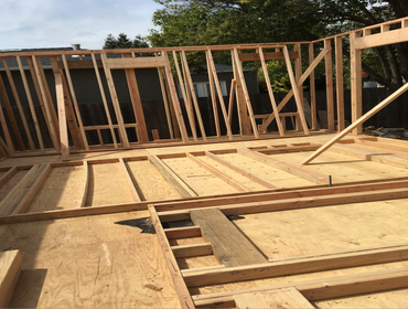 Home addition- Building and adding shear walls