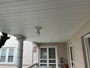 Porch Soffit Installation