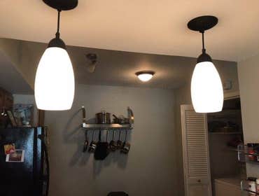 Photos by Brucie’s Handy Service #1 Update to light fixtures, furniture assembly, window treatments.