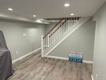 Photos by Wild Atlantic Home Design #6 completed basement renovation