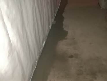 Basement Waterproofing Homeowners of an Oakmont PA residency had water infiltration in their unfinished basement. Water was coming in along the stone 