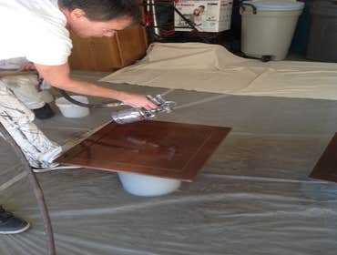 Photos from Brad Fischer painting
