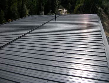 Metal roof