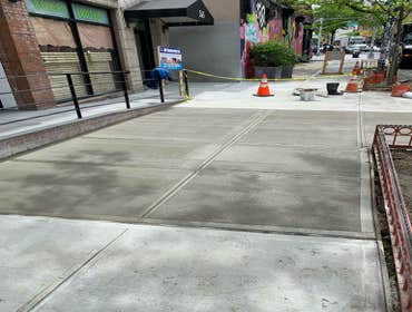 Photos by New Mh Contracting Inc #1 Sidewalk PSI4000 concrete