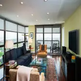 Kitchen and Living room