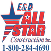 E&D All Star Construction Inc. 800-284-4690 logo