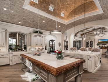 French Villa Custom luxury home builders, Fratantoni Luxury Estates, built the gorgeous French Villa. Every detail of this home was thought out by our 