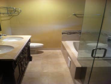 Complete bathroom renovation
