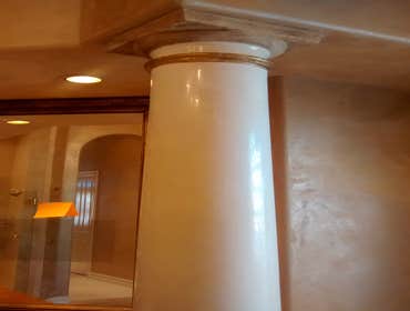 Venetian Plaster on a column
