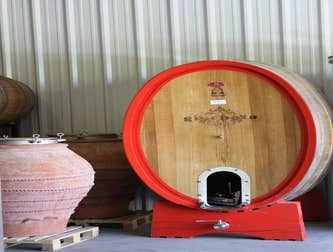 Project photos from ConsciousBuild Inc. Giornata Wines is a tenant improvement of a local boutique winery. The original space was a basic commercial bu