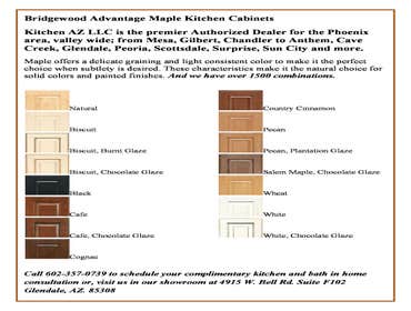 Maple Kitchen Cabinets Phoenix