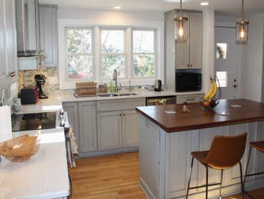 Middletown, MD open floor plan kitchen and mudroom remodel
