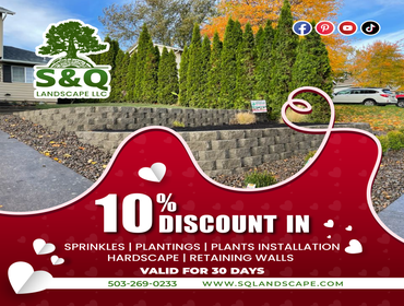 ❤️??????Happy Valentine's Day wishes you S & Q Landscape LLC ??????