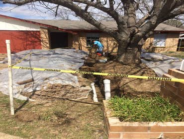 Residential sewer line