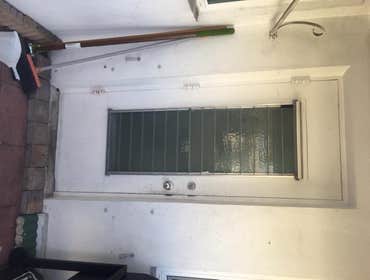 Back Door Before
