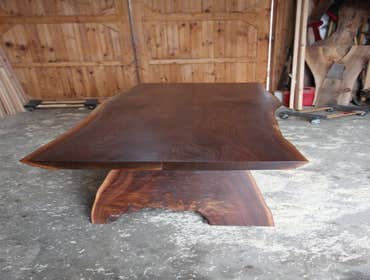 Furniture Custom built live edge furniture