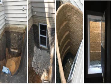 Egress Window Installation in Brookeville, Maryland