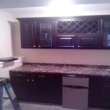 basement wet bar