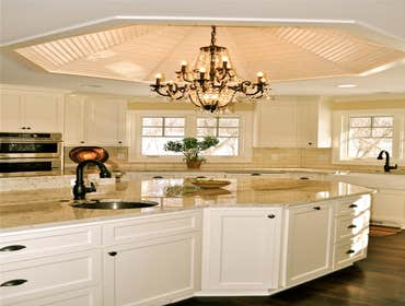 Octagon Addition Encompassing Beautiful, Custom Kitchen