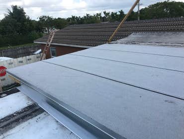 Roofing Flat and Metal Roofing Installation