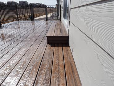 Castle Rock, Colorado New Deck Build AFTER