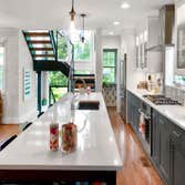 Rear Staircase Addition with Kitchen and Basement Renovation