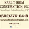 Karl T Brim Construction Inc logo
