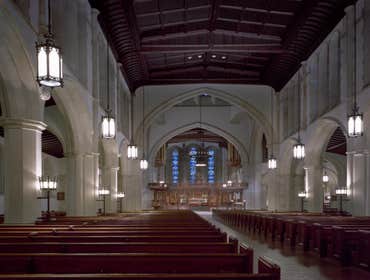 Calvary Episcopal Church We restored and designed renovations to the sanctuary and chancel of this 1906 Gothic Revival landmark designed by the firm Cr
