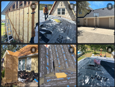Photos by Texas HomePro #1 Re roof, gutters and exterior paint