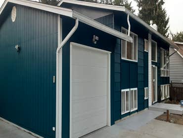 Saul's Quality Painting LLC Project #1 Initially Just a repainting of the home, later the client asked to add the painting of the deck to the job agree
