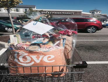 WholeFoods We have contracts with WholeFoods to deliver their groceries, catering items, flowers, and bakery items. We love WholeFoods!