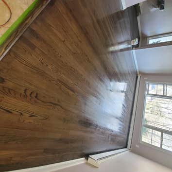 Refinishing Using all Bona products.