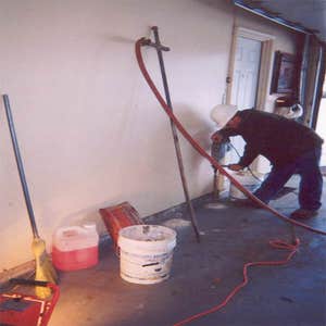 Photos by Great Lakes Waterproofing #1 Working on a university building that was close to 100 years old. The basement floor was around 4 feet deep...